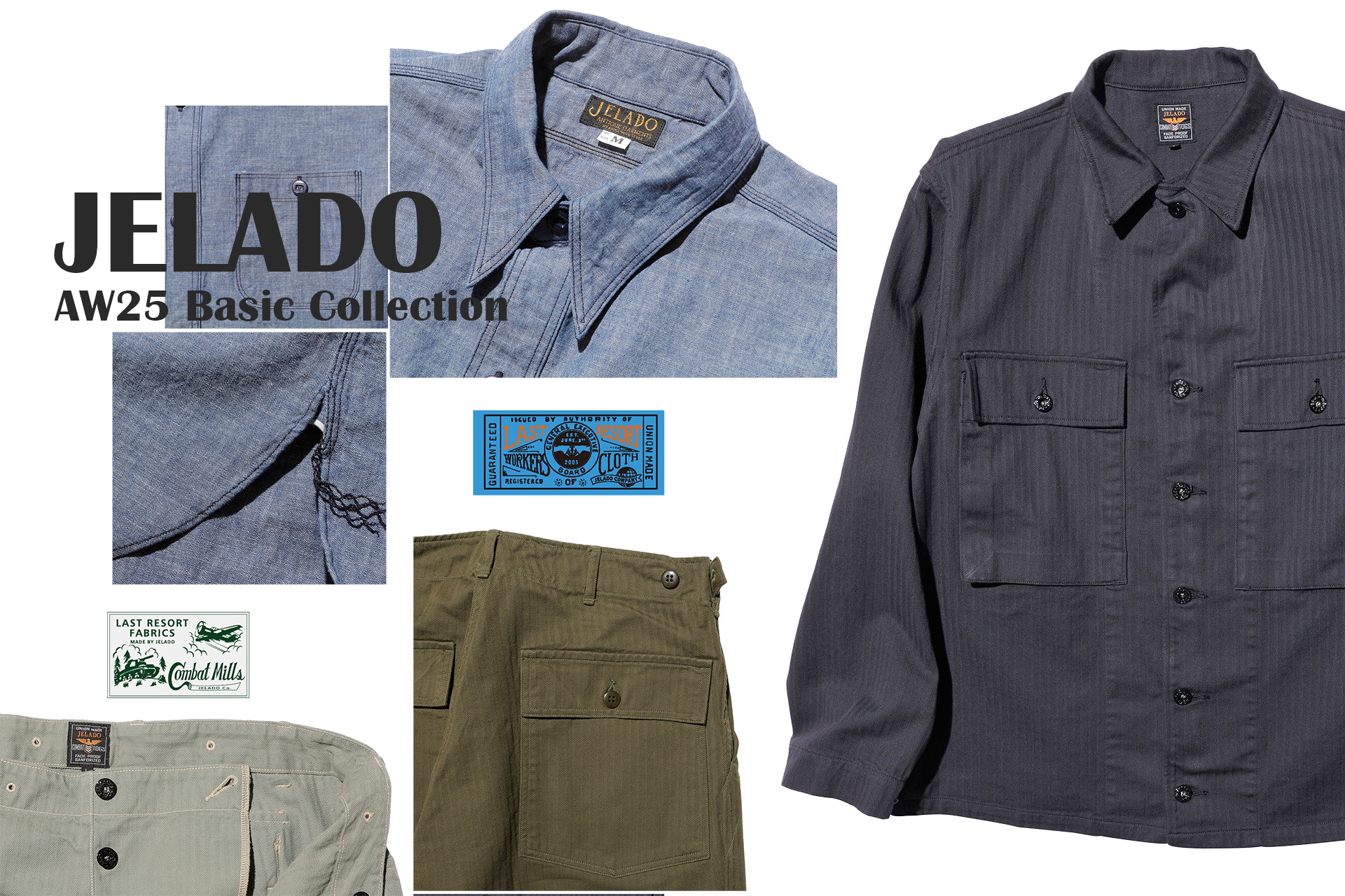 JELADO 2026AW Basic Cllection